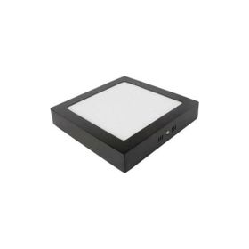 Cata 18W Sıva Üstü Kare LED Armatür, Siyah Kasa Beyaz, Cata CT5234S