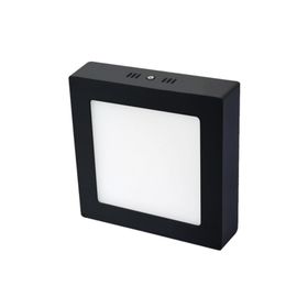 Cata 18W Sıva Üstü Kare LED Armatür, Siyah Kasa Beyaz, Cata CT5234S