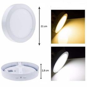 Cata 24W Sıva Üstü Yuvarlak Beyaz Led Panel Armatür