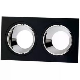 Cata 2'li CT-5054 Jaguar Siyah Platin Dekoratif Spot