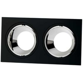 Cata 2'li CT-5054 Jaguar Siyah Platin Dekoratif Spot