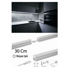 Cata 30 cm 220 V Beyaz 6500 K Anahtarlı Mutfak Tezgah-Raf Aydınlatması