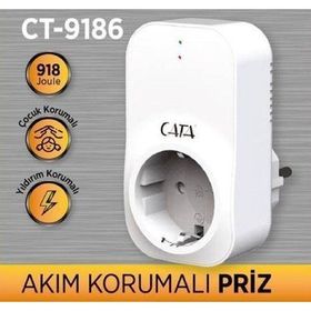 Cata 4000W 918 Joule Akım Korumalı Priz