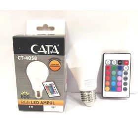 CATA-4058 Uzaktan Kumandalı Rgb (Çok Renkli) Led Ampul