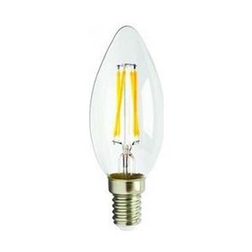 Cata 4w Flamanlı Şeffaf Buji Led Ampul 3200k Günışığı E14 Ct-4066g