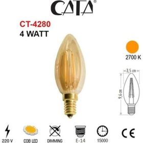 Cata 4w Rustik Led Ampul Ct-4280 6 Lı Paket