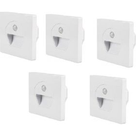 Cata 5 Adet CT-5170G 1W Sensörlü Günışığı Ledli Koridor Armatürü