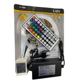Cata 5 m RGB Şerit Trafo Kumanda 15 Renk Şerit Led Seti
