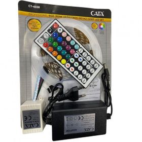 Cata 5 m RGB Şerit Trafo Kumanda 15 Renk Şerit Led Seti
