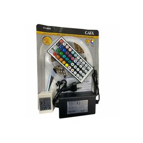 Cata 5 m RGB Şerit Trafo Kumanda 15 Renk Şerit Led Seti