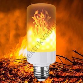Cata 5W Led Alev Ampul - 3 Fonksiyonlu CT-4059