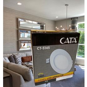 Cata 6 Watt Panel Led CT-5145 Beyaz Işık Alüminyum Kasa