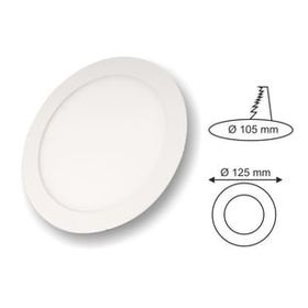 Cata 6W Beyaz Yuvarlak Led Panel Armatür