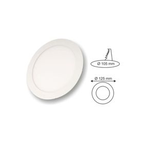 Cata 6W Beyaz Yuvarlak Led Panel Armatür