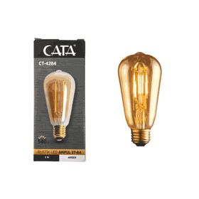 Cata 6W E27 Duylu Amber Rustik Led Ampül