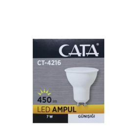 Cata 7W GU-10 Duy Günışığı Led Çanak Ampul