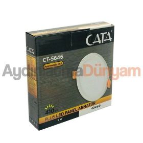Cata 9 W Ayarlanabilir Plus Led Panel Ct-5646 - Günışığı