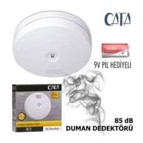 Cata 9V Pilli Duman Dedektörü