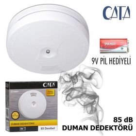 Cata 9V Pilli Duman Dedektörü