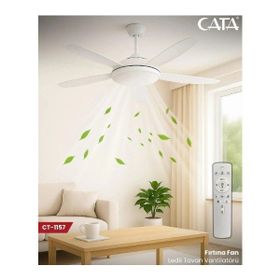 Cata CT-1157 Fırtına Aydınlatmalı Tavan Vantilatörü