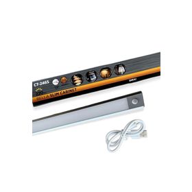 Cata CT-2464 10W 4000K Ararenk 40cm Bella Slim Cabinet Şarjlı Sensörlü Ledli Yatay Bant Armatür