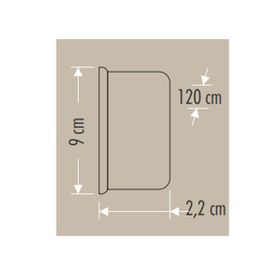 Cata CT-2479 100W 6400K Beyaz Kristal Yatay Led Bant Armatür