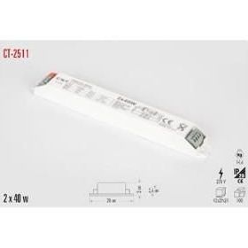 Cata CT-2511 Elektronik Balast 2x40 W Led Aydınlatma