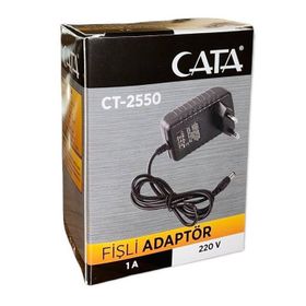 Cata CT-2550 1 Amper Fişli Adaptör