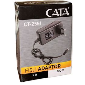Cata CT-2551 2 A Fişli Adaptör