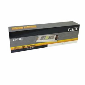 CATA CT-2561 17 AMPER 12 VOLT SLİM ŞERİT LED TRAFOSU ADAPTÖRÜ