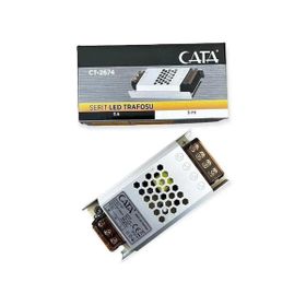 Cata CT-2674 60W 5 Amper Süper Slim Fransız Şerit Led Trafosu