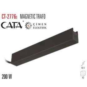 Cata CT-2776 200W Siyah Kasa Magnetik Led Trafo