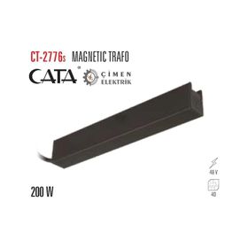 Cata CT-2776 200W Siyah Kasa Magnetik Led Trafo