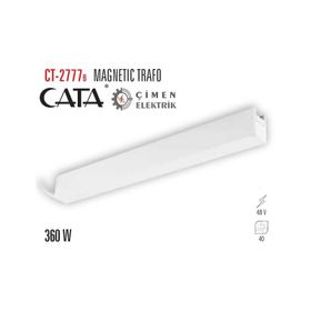 Cata CT-2777 360W Beyaz Kasa Magnet Led Trafo