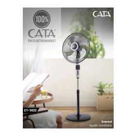 Cata CT 3022 70 W Kumandalı Ayaklı Vantilatör