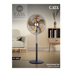 Cata CT-3023 Altay Beyaz Sanayi Tipi Ayaklı Vantilatör