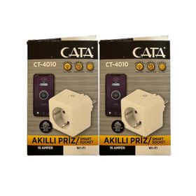Cata CT-4010 2 Adet Akıllı Wifi Prizi