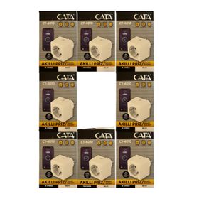 Cata Ct-4010 Wifi Üzerinden Kontrol Edilebilen 8 Adet Akıllı Priz