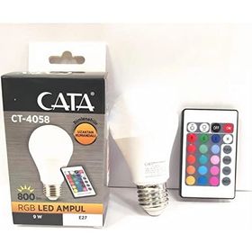 Cata CT-4058G 9 W Rgb Ampul Uzaktan Kumandalı Günışığı Armatür