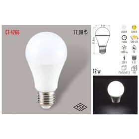 Cata Ct-4266b 12w E27 Beyaz 5 Adet Led Ampul