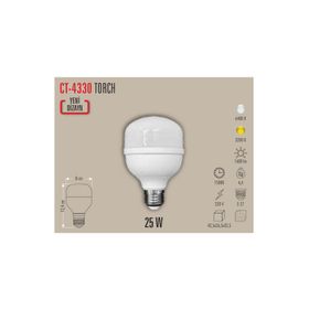 Cata CT-4330B 25W 6400K E27 Duylu Beyaz Işık Led Ampul