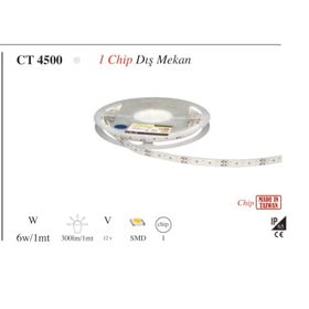 Cata CT-4500 1Ç Beyaz 5 mt Dış Mekan LED Şerit