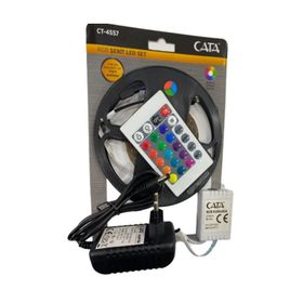 Cata CT-4557 5 mt 96 Renk Rgb İç Mekan Şerit Led Seti