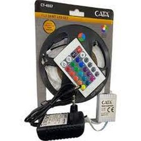 Cata CT-4557 5 mt RGB 3 Renk Şerit Led Set