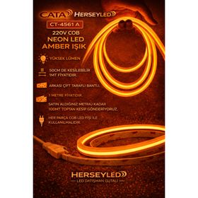 Cata CT-4561 A 220V COB Yüksek Lümen 1 mt Neon Led