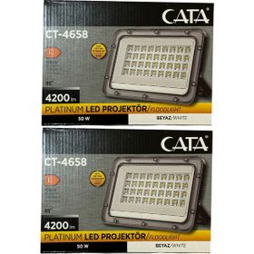 Cata CT-4658 50W 2 Adet Beyaz Işık Led Projektör