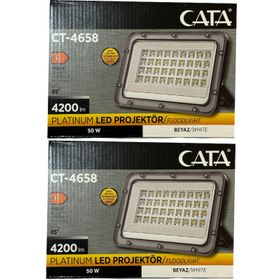 Cata CT-4658 50W 2 Adet Beyaz Işık Led Projektör