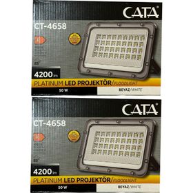 Cata CT-4658 50W 2 Adet Beyaz Işık Led Projektör