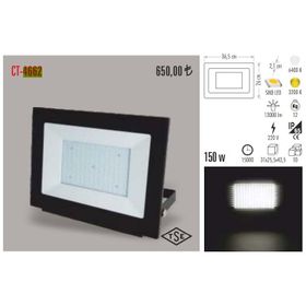 Cata CT-4662 150W Beyaz Led Projektör