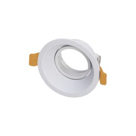 Cata CT-5001 Beyaz Yuvarlak Panter Spot Kasası